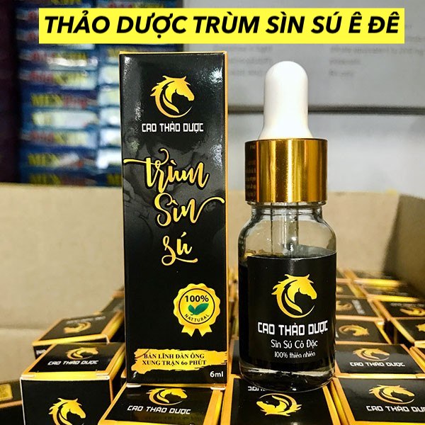 Trùm sìn sú 10ml Ê Đê cao thảo dược giúp kéo dài quan hệ hiệu quả Trùm sìn sú 10ml Ê Đê cao thảo dược giúp kéo dài quan hệ hiệu quả