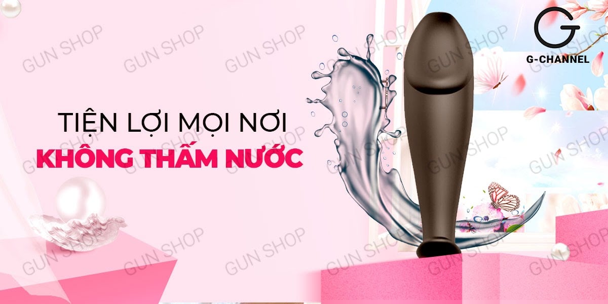 Trứng rung hậu môn Pretty Love Butt Plug rung mạnh chống nước pin sạc Trứng rung hậu môn Pretty Love Butt Plug rung mạnh chống nước pin sạc