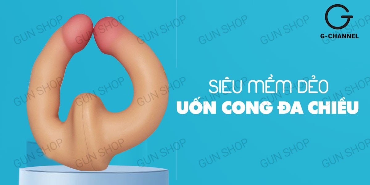 Dương vật giả 2 đầu Lovetoy Holy Dong đa chiều mềm mại dẻo dai Dương vật giả 2 đầu Lovetoy Holy Dong đa chiều mềm mại dẻo dai