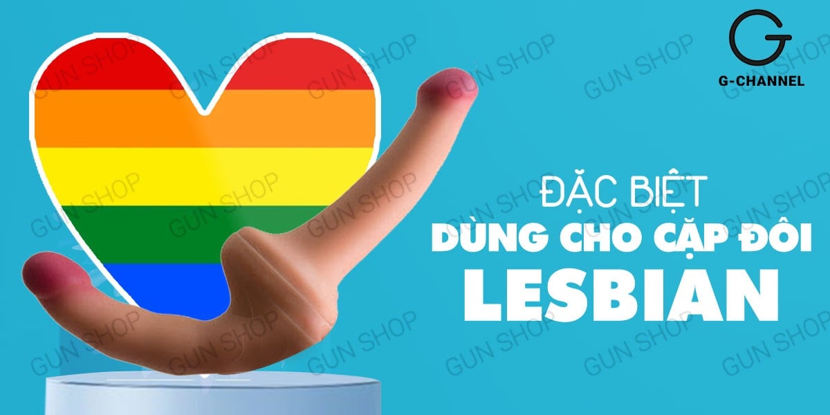 Dương vật giả 2 đầu Lovetoy Holy Dong đa chiều mềm mại dẻo dai Dương vật giả 2 đầu Lovetoy Holy Dong đa chiều mềm mại dẻo dai