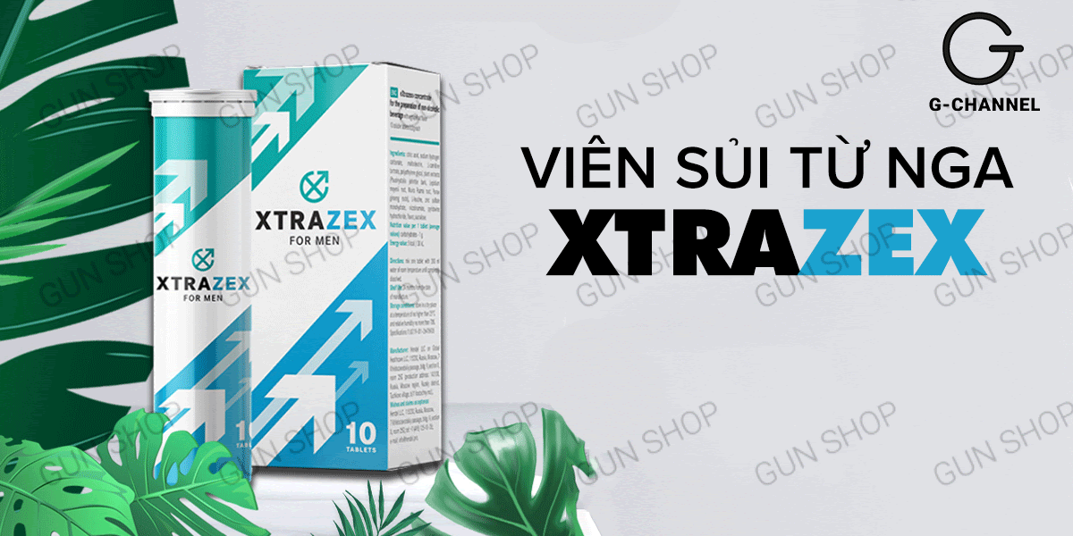 Viên sủi Xtrazex hỗ trợ cương dương tăng sinh lý nam tự nhiên Viên sủi Xtrazex hỗ trợ cương dương tăng sinh lý nam tự nhiên