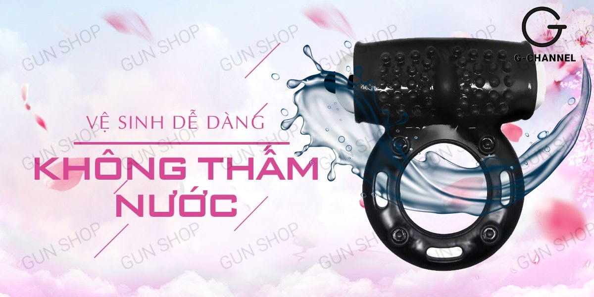 Vòng rung Baile Power Ring 10 chế độ pin tăng khoái cảm mạnh Vòng rung Baile Power Ring 10 chế độ pin tăng khoái cảm mạnh